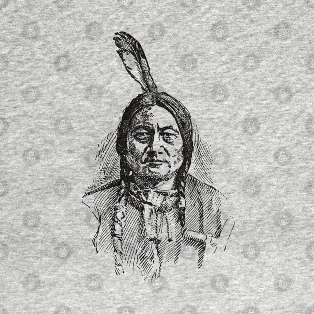 Sitting Bull 4 by big_owl